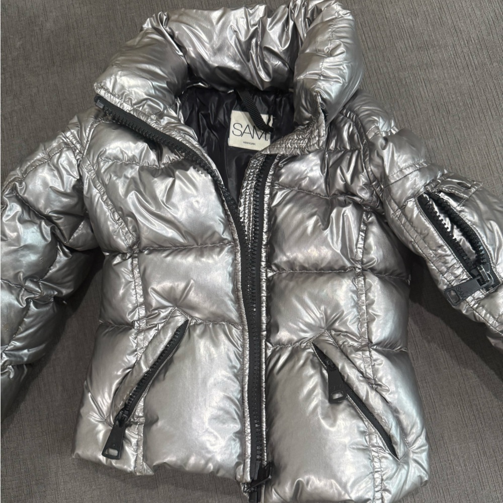 SAM Silver Kids Puffer Jacket